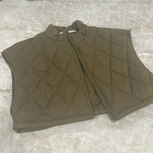 Quilted vest Anthropologie